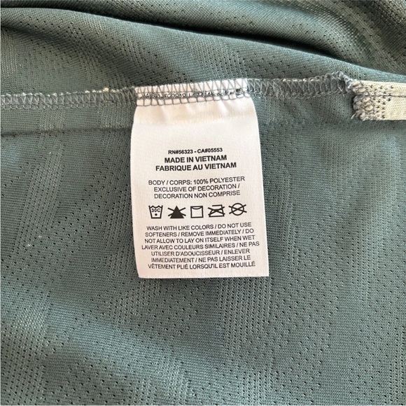 Nike Dri-Fit Golf Shirt Womens Medium Victory Jacquard Light green DA3261-387 - Picture 8 of 10